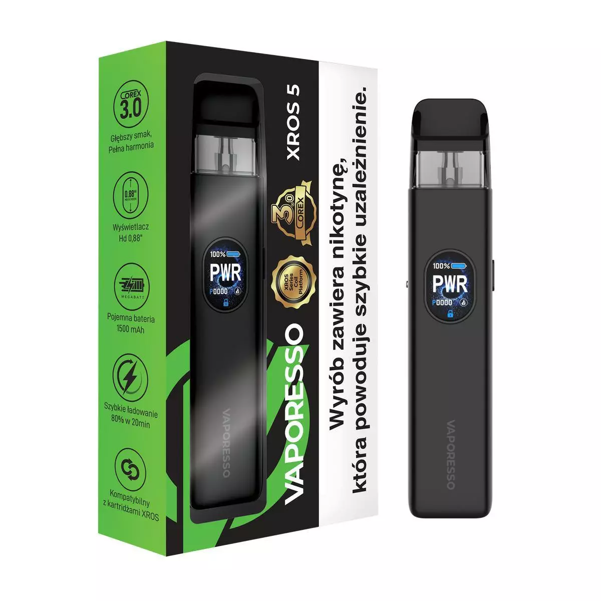 XCOR Tyrant 23000 Puffs, e-papieros podróż służbowa, wytrzymały vape w podróży, autostrada A2 - Xcor Tyrant 23000 Puffs Jednorazowy Vape - VapePL