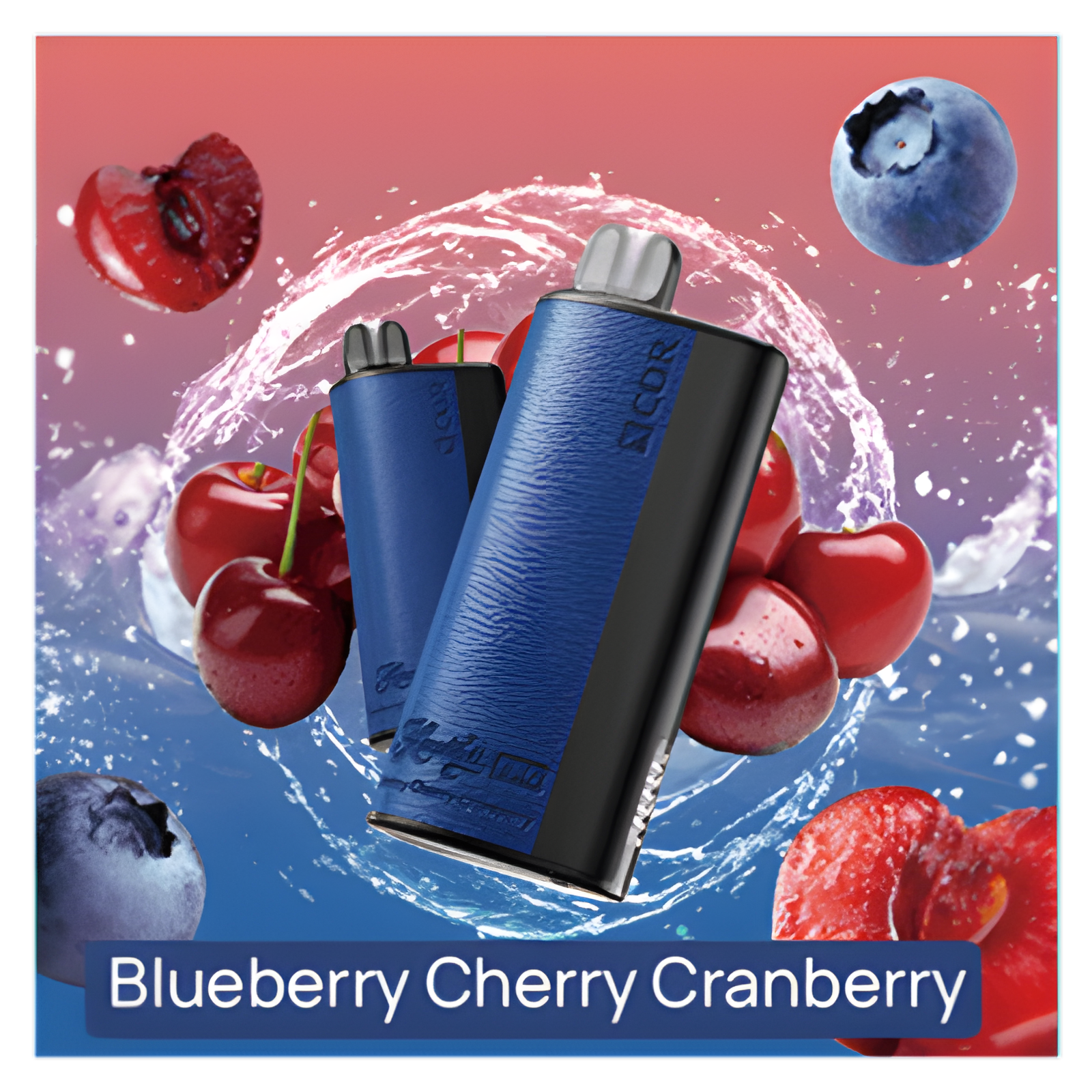 XCOR Hawaii PRO smaki, Blueberry Cherry Cranberry e-papieros, hawajskie smaki vape, orzeźwiające aromaty e-papierosa, wakacyjne smaki - Hawaii Pro 23k: Tropikalne orzeźwienie od ręki