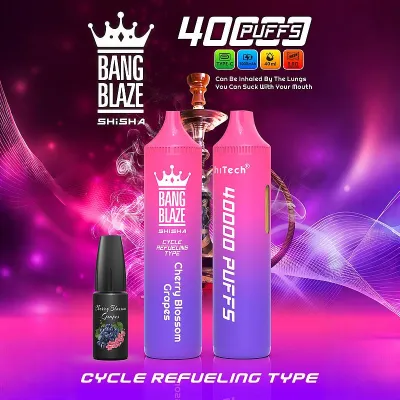 mroźna cherry blue razz wizualizacja smaku, tropikalny mix e-papieros smak, eksplozja smaków vape - Longfill Only Double 6/60ml - Blue Razz Cherry