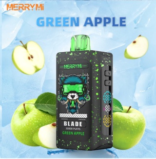 MerryMi Blade 30000,jednorazowy e-papieros,smukły vape 30000 buchów,vape o dużej pojemności,designerski e-papieros
