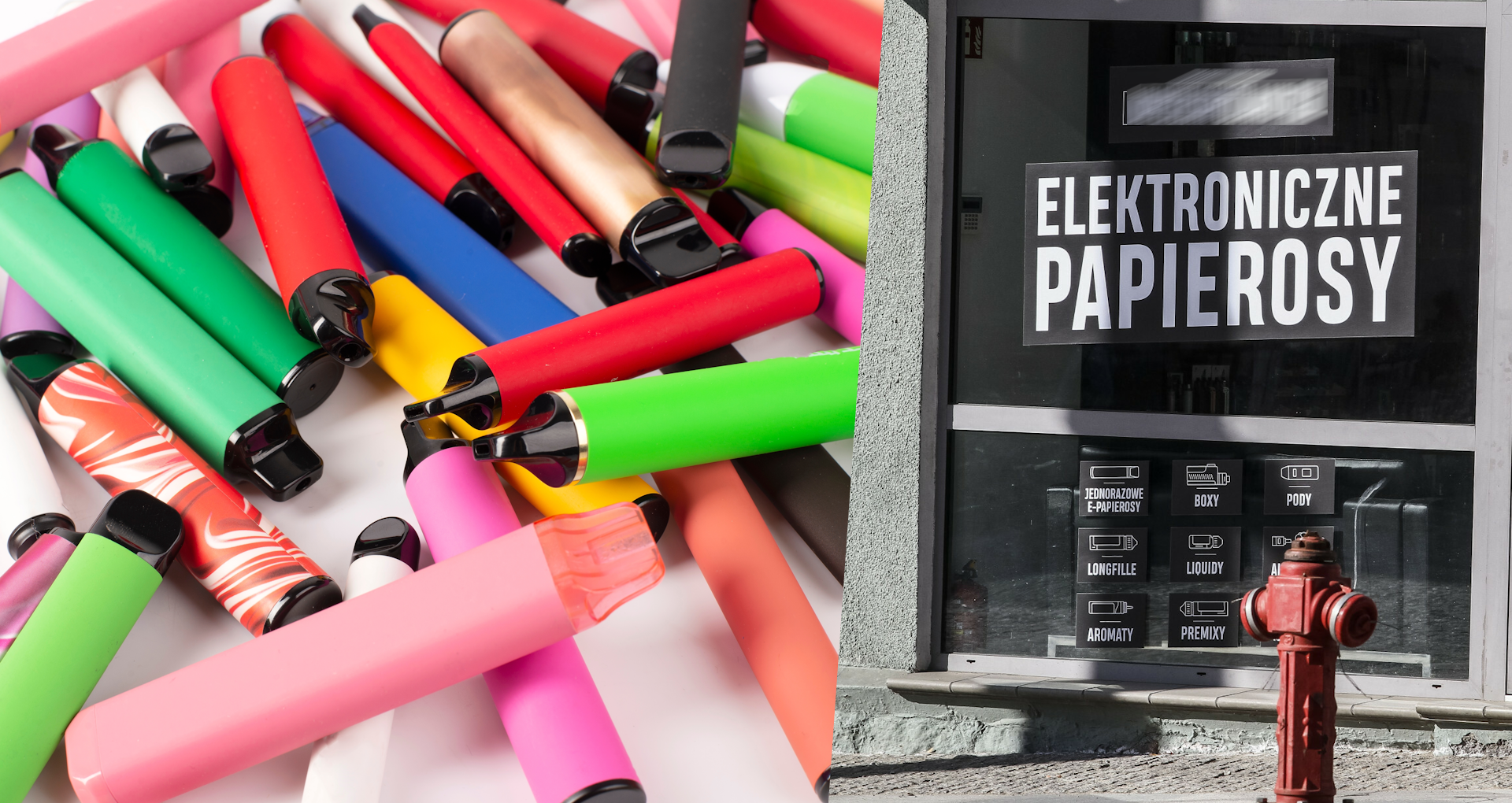 Podróbka e-papierosa, fałszywy vape, niebezpieczny produkt elektroniczny, podejrzany sprzedawca, rynek podróbek - Jednorazowe e-papierosy z Rosją w tle? Dziwna przeszłość ...