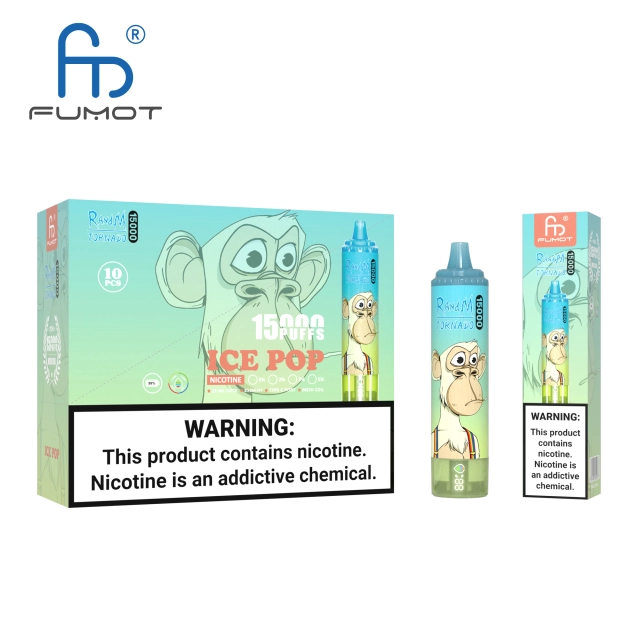 Fumot RandM Tornado 15000 Puffs, e-papieros jednorazowy, vape 2026, futurystyczny vape, walka produktów - RandM Tornado 15000 | Pudełko 10 sztuk | 119,99€