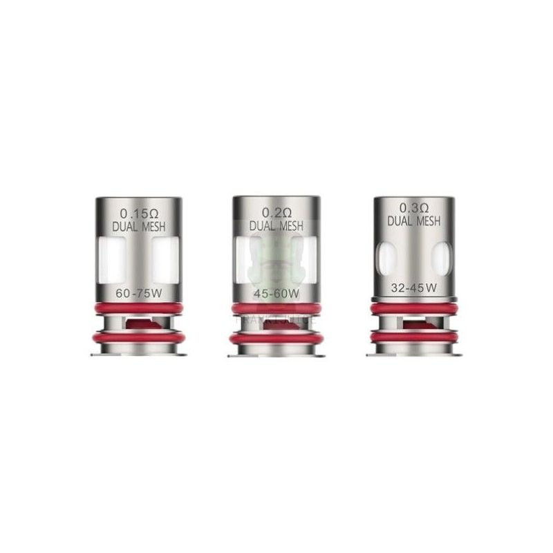 technologia Dual Mesh vape, podwójna grzałka e-papierosa, innowacyjna grzałka vape, mechanizm grzewczy e-papierosa, Airmez Dual Mesh - Grzałka GTX Dual - Vaporesso Rodzaj 0.2Ω