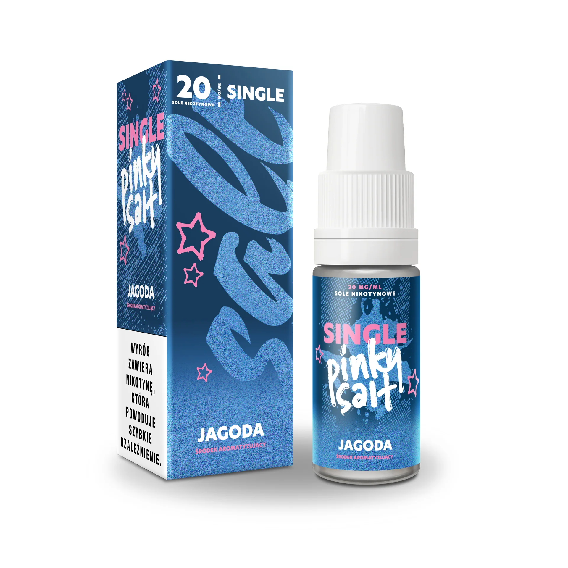 smak Lady Killa, jagoda mango vape, egzotyczne owoce e-liquid, słodkie smaki vape - Liquid Pinky Vape Salt Jagoda – Juka Akcesoria Tytoniowe