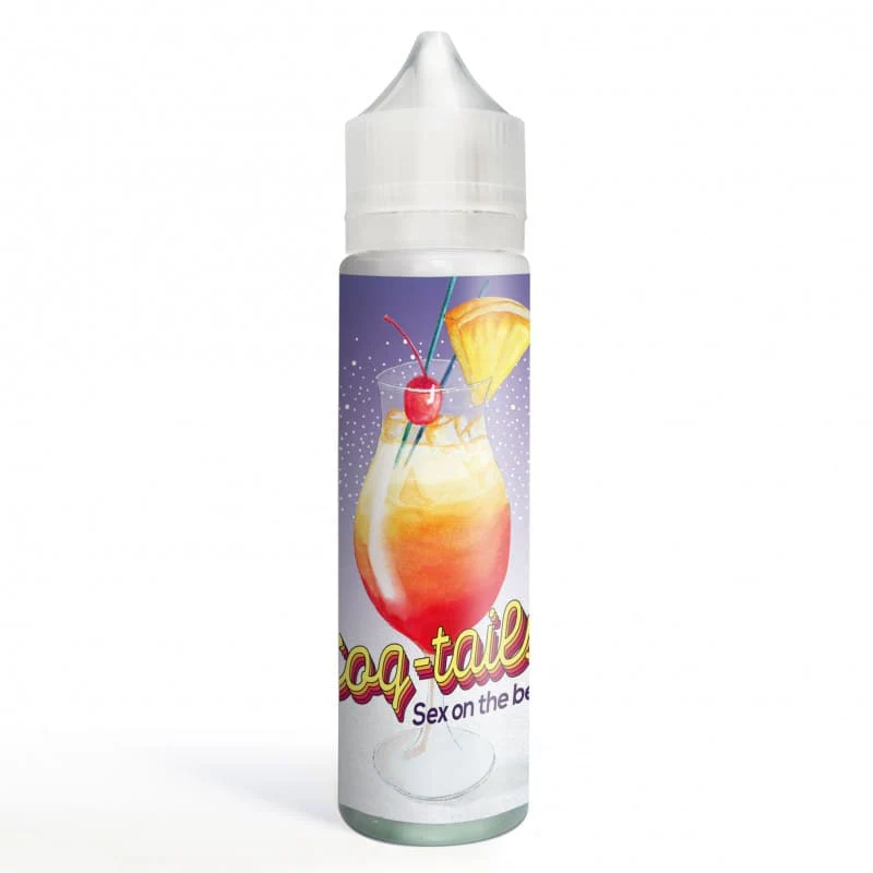 e-papieros smak Sex On The Beach, wakacyjny koktajl vaping, pomarańcza brzoskwinia rum jagody smak, egzotyczne smaki e-papierosa - LE COQ QUI VAPE E-liquid Coq-tails Sex On The Beach 50ml ...