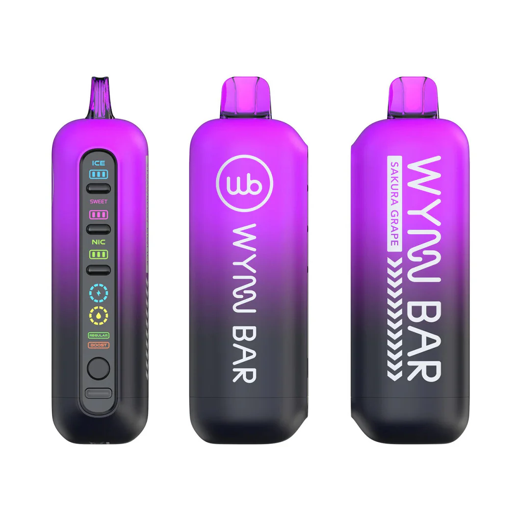 Sakura Grape smak vape, kwiat wiśni winogrono e-liquid, japońskie winogrona wiśnia, złożony aromat vape - Sakura Grape jednorazowy vape | Premium vaping – Wynn Bar