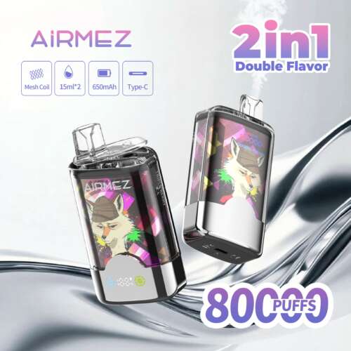 Airmez - AirMez Blue Raz Shiver 10000 Puffs 火星任务电子烟– Token Vapes