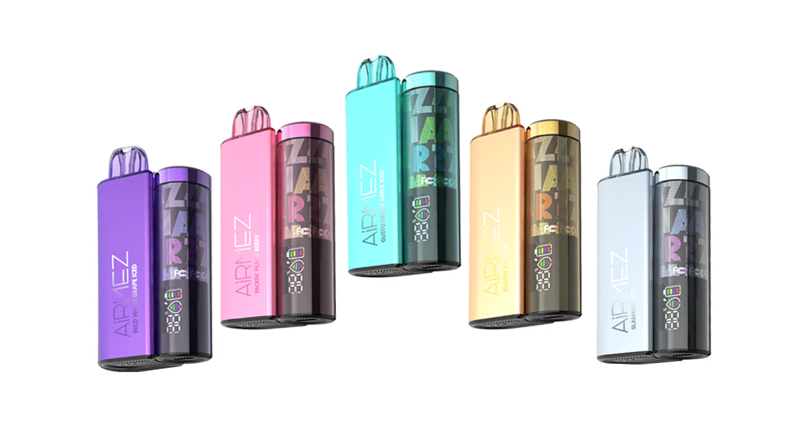 Airmez - AirMez Cherry Strazz 10000 Puffs 金属一次性电子烟– Token Vapes