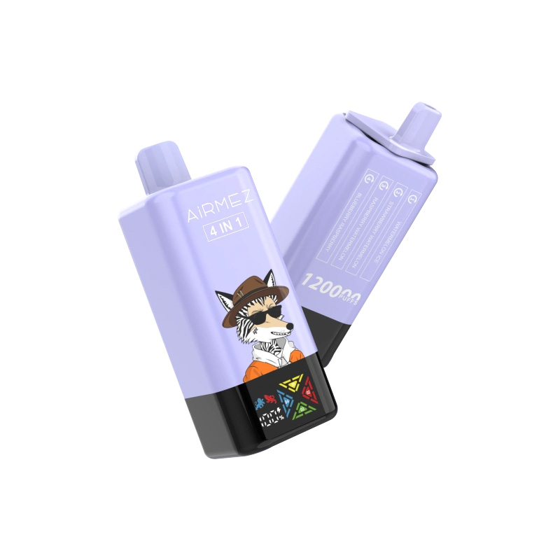 vape na długie trasy, podróżowanie z e-papierosem, Airmez Fox w samochodzie, e-papieros w podróży, Passat Holandia vape - Airmez FOX 140000 140K Puffs 6 w 1 Smaki Jednorazowa ...