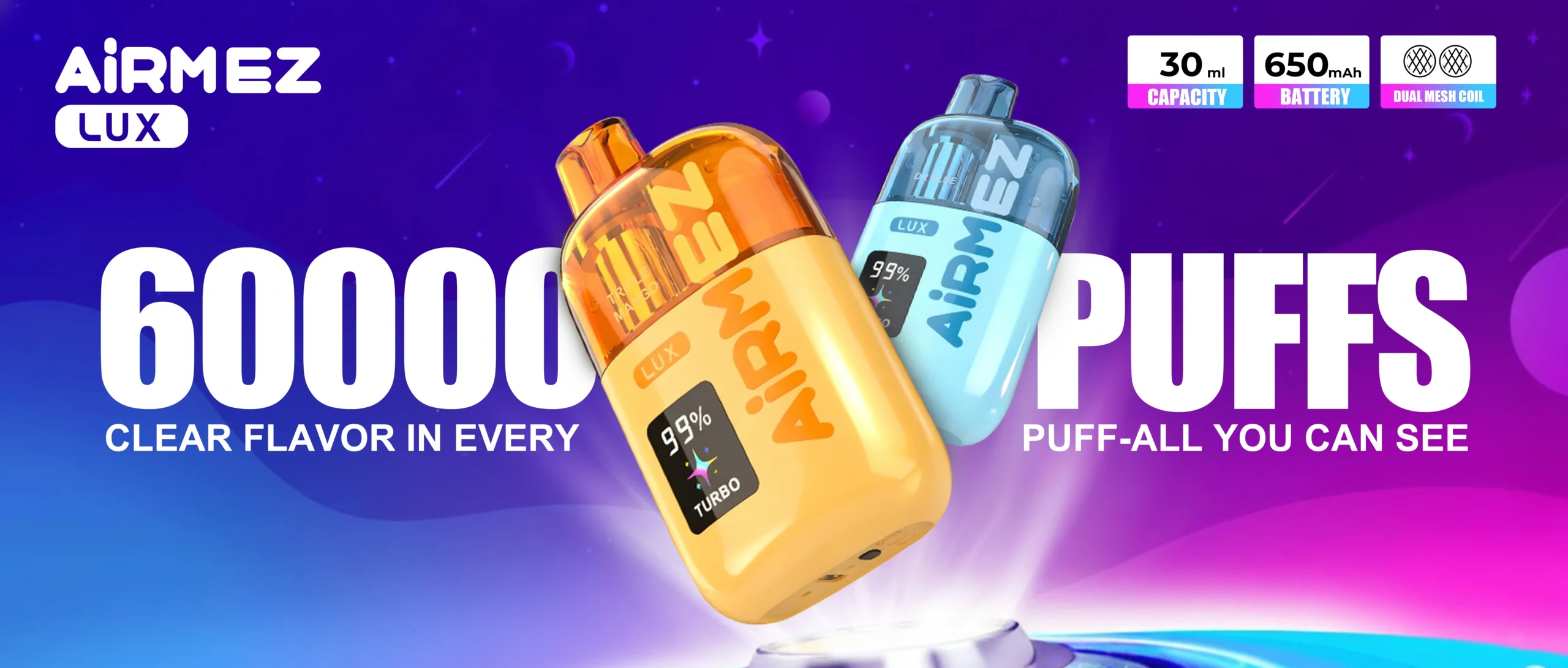 AIRMEZ LUX 60000 PUFFS