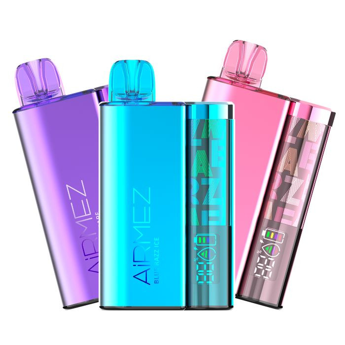 oszczędność e-papieros Airmez Lux 60000, porównanie kosztów vape wiele vs jeden, małe jednorazówki vs duży Airmez Lux, ekonomia vapingu - Airmez LUX 60000 puffs Triple Mango -