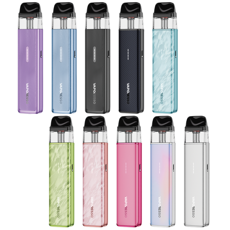 mały e-papieros w kieszeni, dyskretny vape, e-papieros w dłoni, kompaktowy design vape - POD Vaporesso XROS 5 Mini Black 2ml - b2b.ckcomplex.pl
