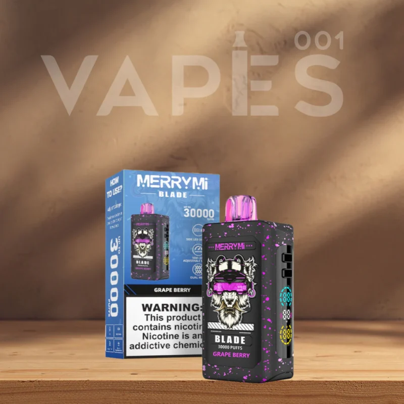 Merry Mi Blade 30k,jednorazówki vape,najlepszy e-papieros 2024,vape Polska,recenzja Merry Mi Blade
