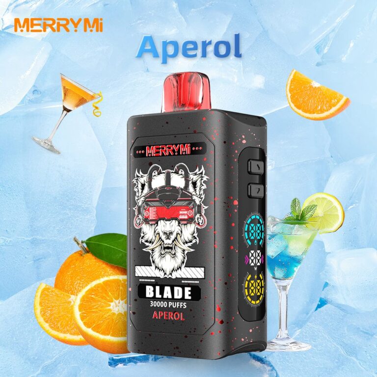 MerryMi Blade 30000,e-papieros jednorazowy,ile kosztuje vape,najlepszy jednorazowy e-papieros,vape z dużą baterią