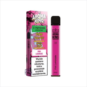 e-papieros smaki napoje, drinki vaping, cola ice vape, pink lemonade e-liquid, orzeźwiające smaki jednorazówka - E-Papieros Aroma King 700 Pink Lemonade | | Hookahteka