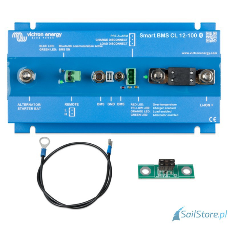 BMS vape mechanik bateria, system zarządzania baterią stabilne wapowanie, elektronika vape kontrola napięcia, bateria 650 mAh - System zarządzania baterią BMS CL 12V/100A - Sklep żeglarski ...