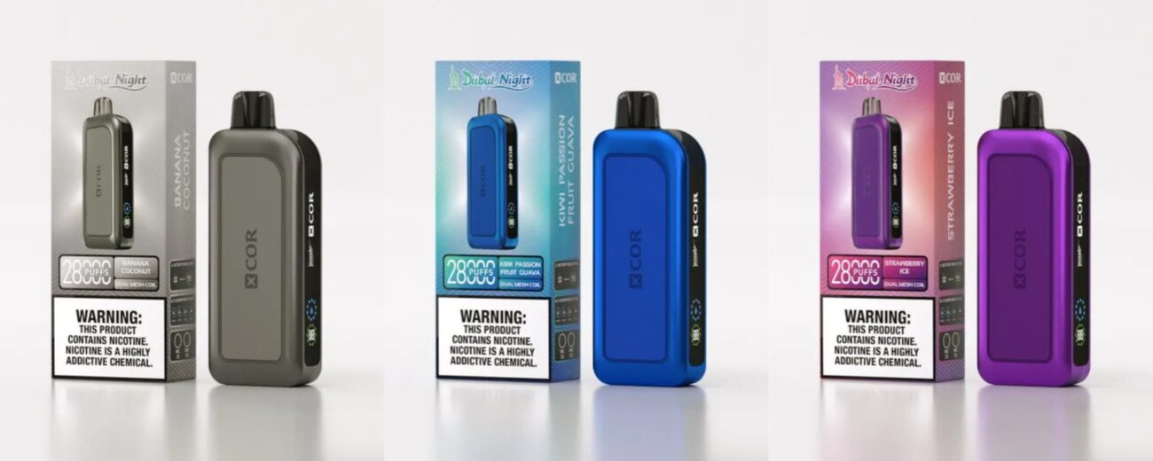 xcor dubai night,jednorazówka 28000 puffs,najlepsze e-papierosy 2026,luksusowy vape,e-papieros jednorazowy cena