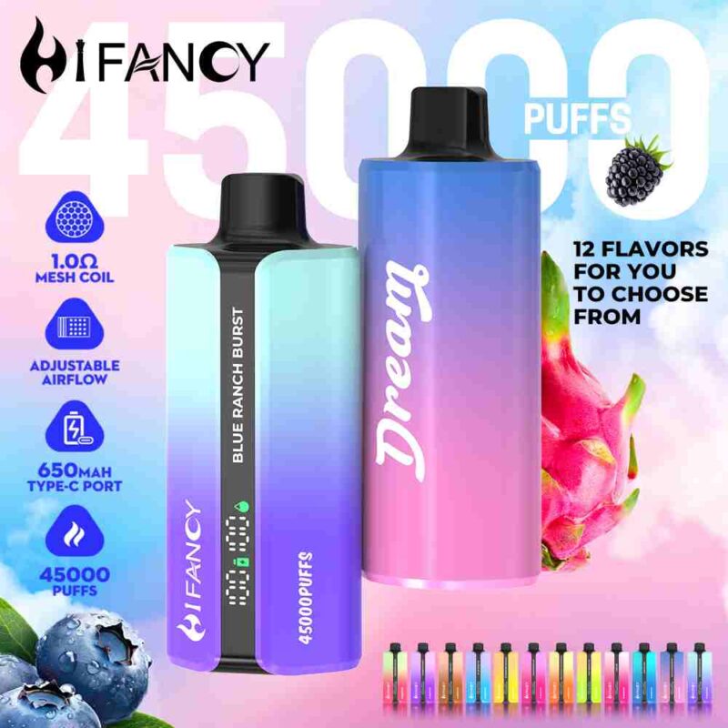 hifancy dream 45000 puffs 12 f