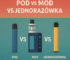 pod vs mod vs jednorazowka e2